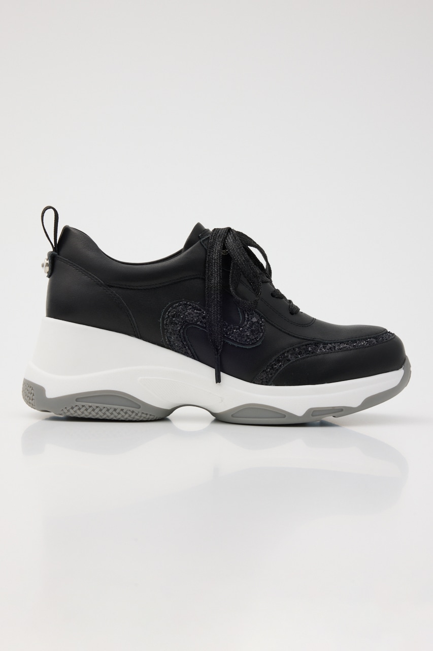 ジョイハイヒールスリッポン BLK 22.5cm