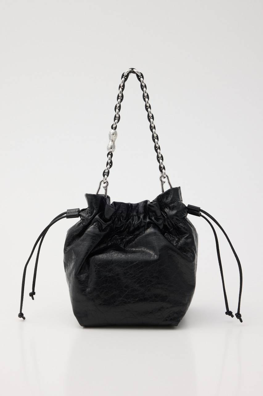 ミニマルバケットバッグ BLK FREE