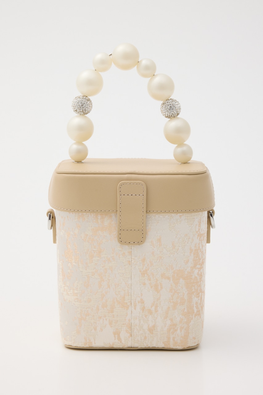 BIGパールバニティバッグ 柄APR FREE