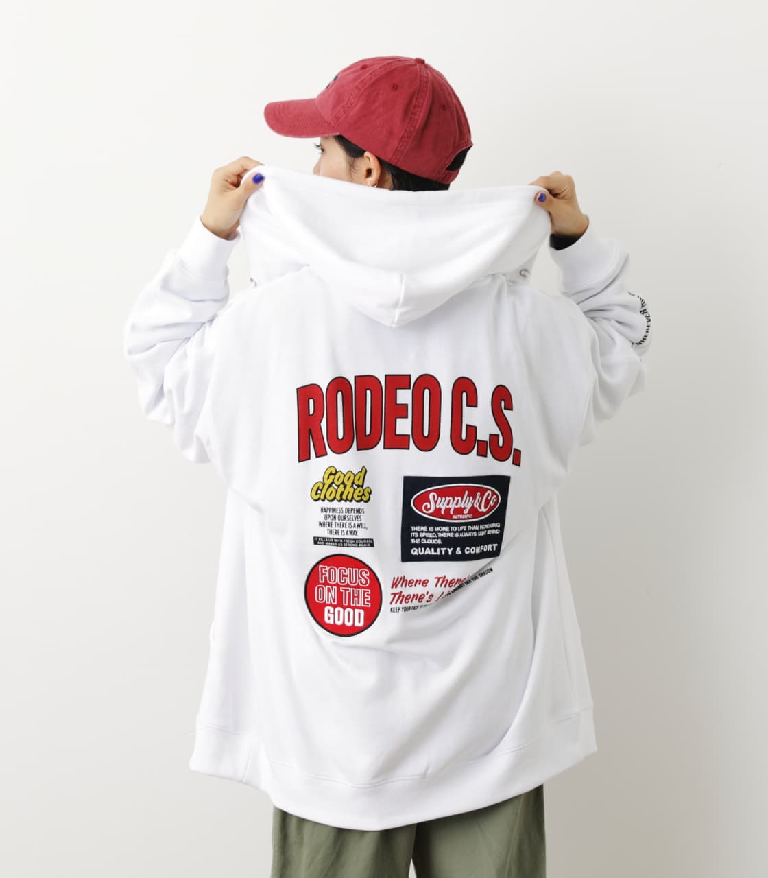 RODEO CROWNS WIDE BOWL オムニバスロゴスウェットZIPパーカー (Tシャツ・カットソー(半袖) |SHEL'TTER  WEBSTORE