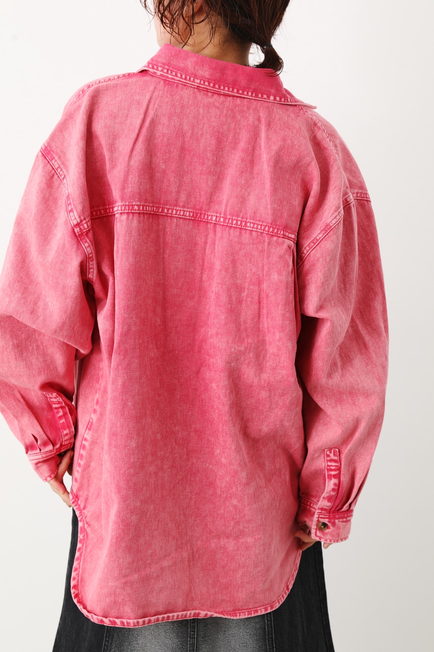 RODEO CROWNS WIDE BOWL | WASH カラーデニムシャツジャケット (シャツ 