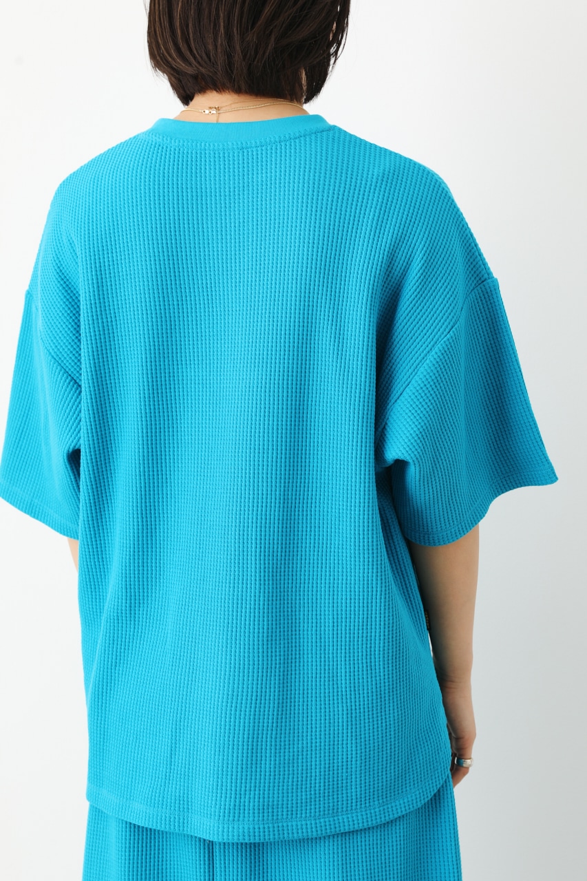 RODEO CROWNS WIDE BOWL | カラーワッフルトップス (Tシャツ 