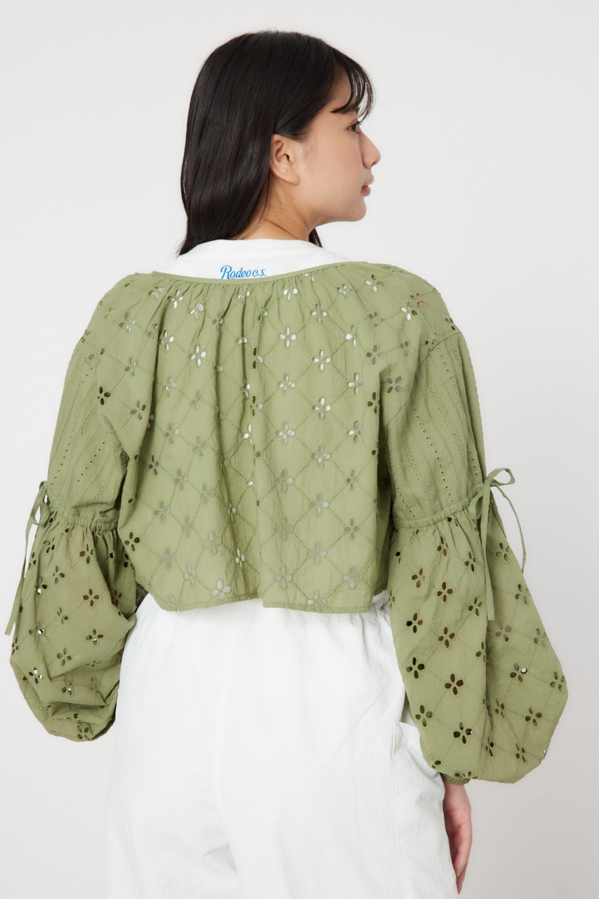 カットワークレースボレロ 2 KHA FREE