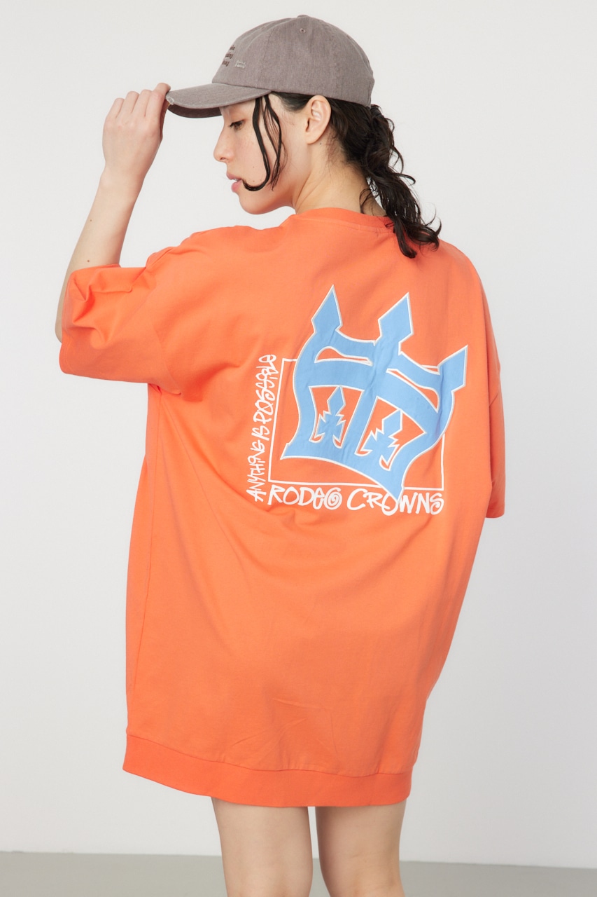 Tagging Big Crownワンピース L/RED FREE