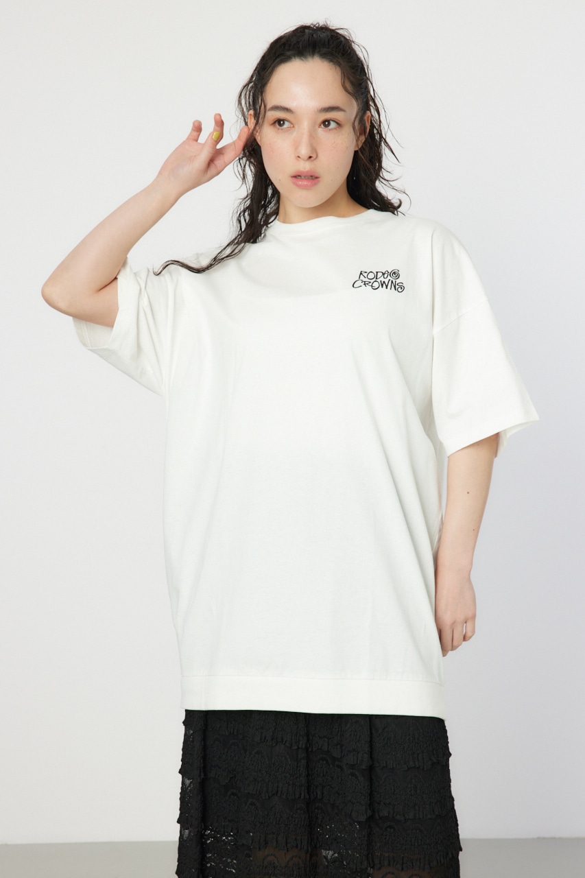 Tagging Big Crownワンピース O/WHT FREE