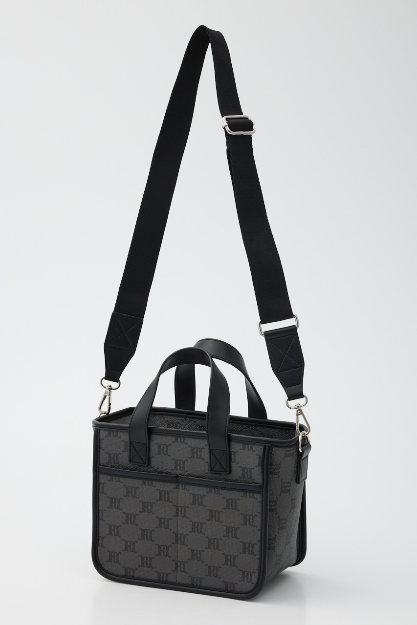 クラシック2WAYトート 柄BLK FREE