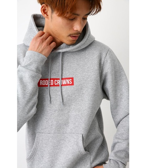 RODEO CROWNS WIDE BOWL | メンズ BIG BOX ロゴパーカー (スウェット  