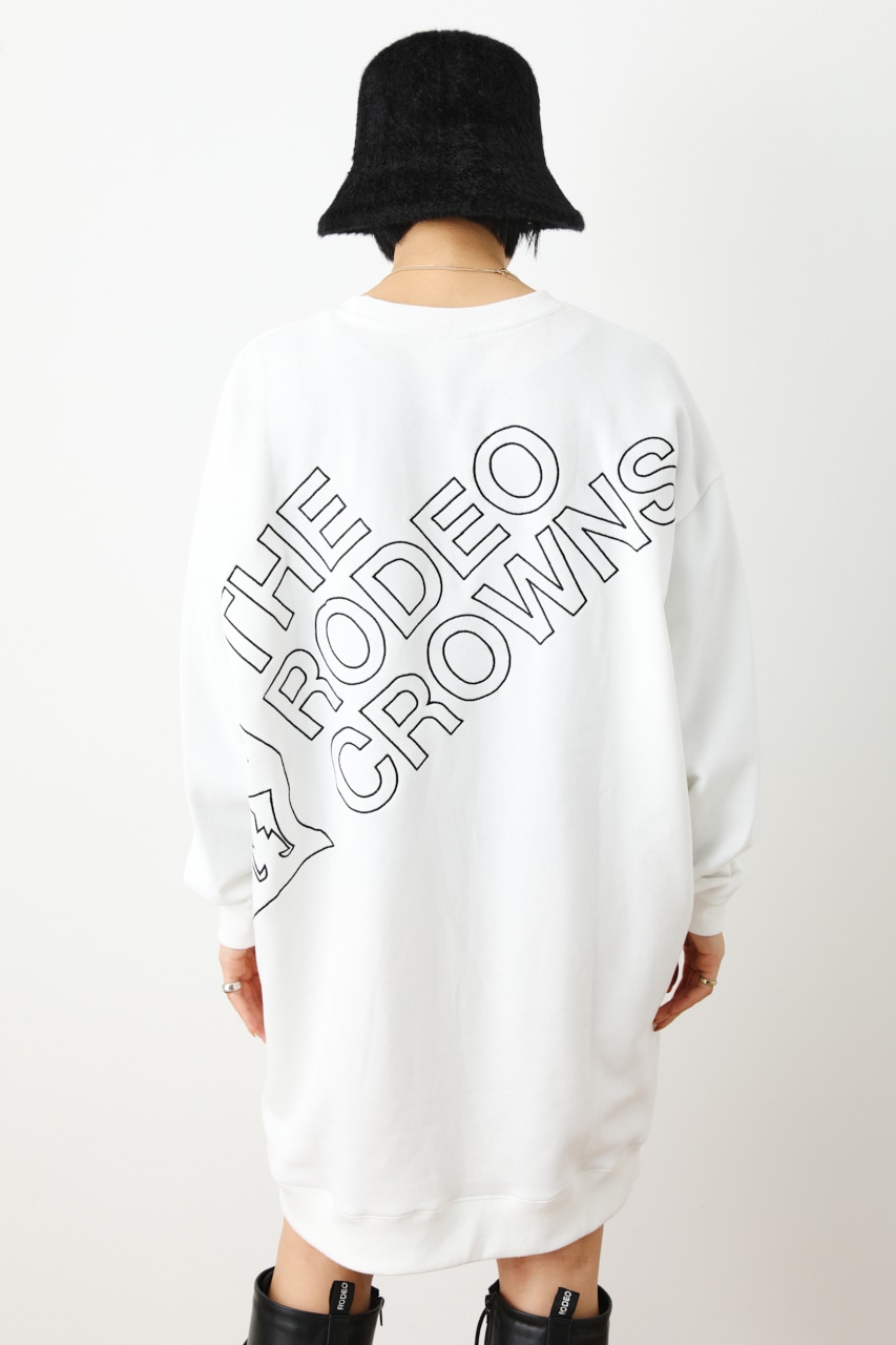 RODEO CROWNS WIDE BOWL （WEB・OUTLET限定）RCS BY ロゴワンピース (ワンピース(ミニ・ミディアム）  |SHEL'TTER WEBSTORE