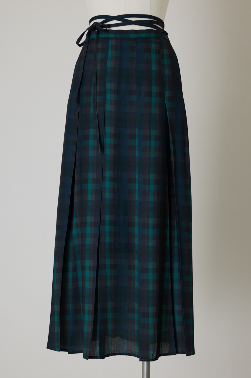 RIM.ARK | Geometric grid SK (LONG SKIRTS ) |RIM.ARK ONLINE STORE 