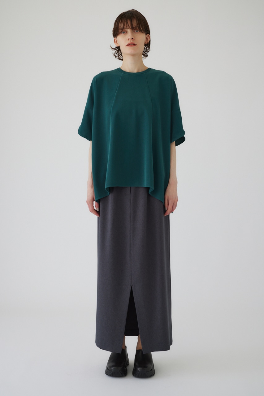 Pique flare tops GRN FREE