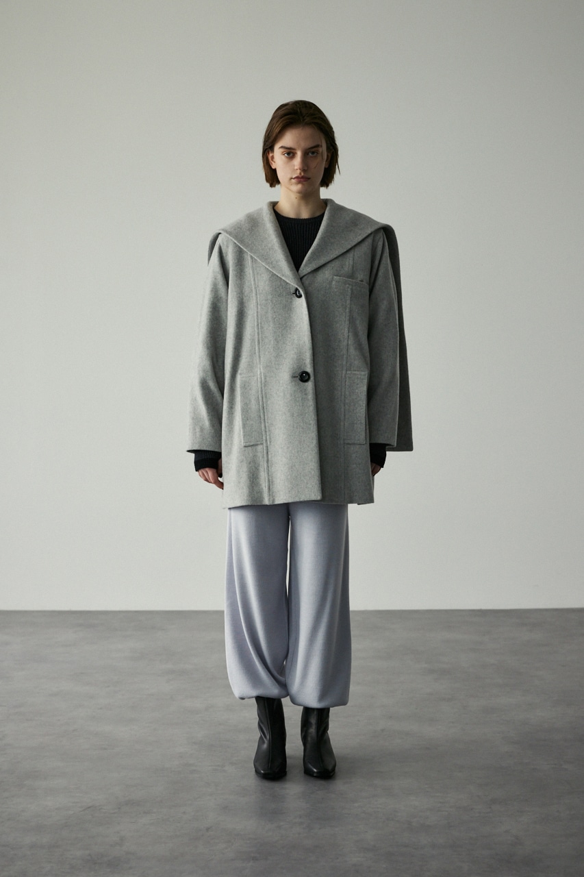 Sailor collar design CT L/GRY FREE