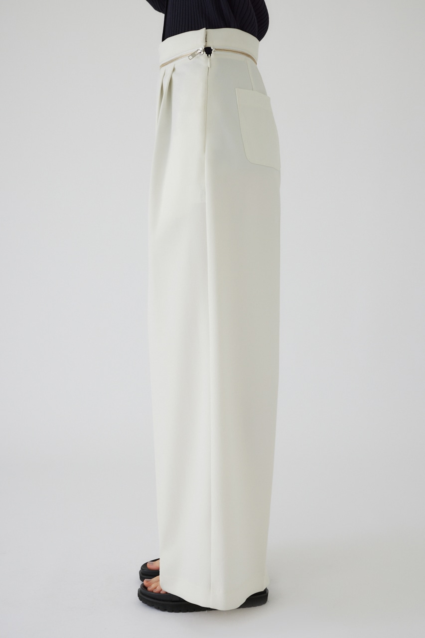 Waist zip PT O/WHT 38