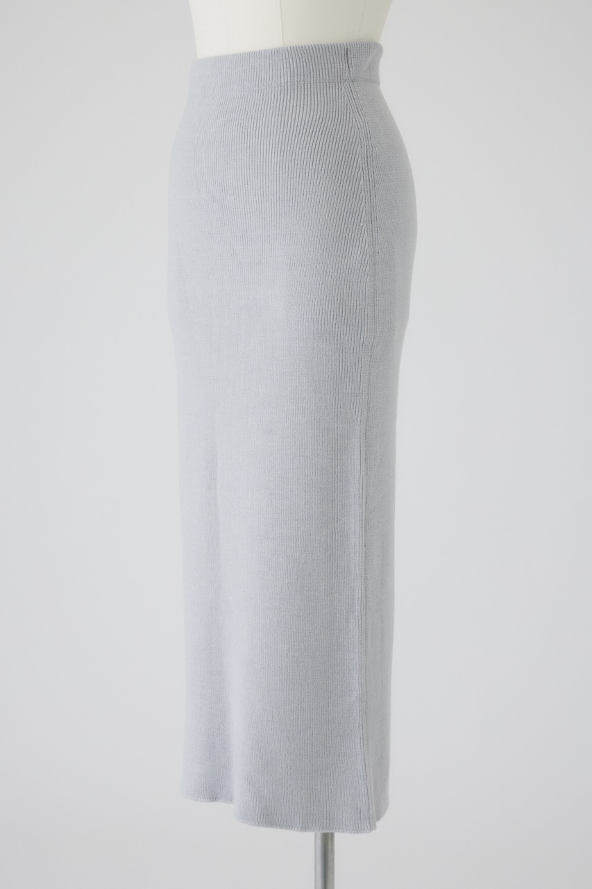 4type basic knit SK L/GRY 38