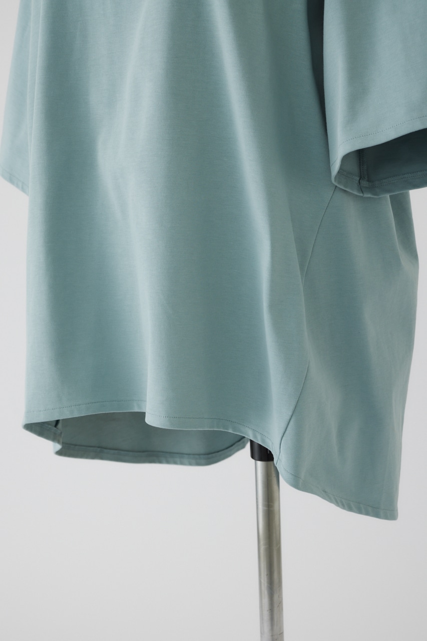 Oversized round T/SH L/GRN FREE