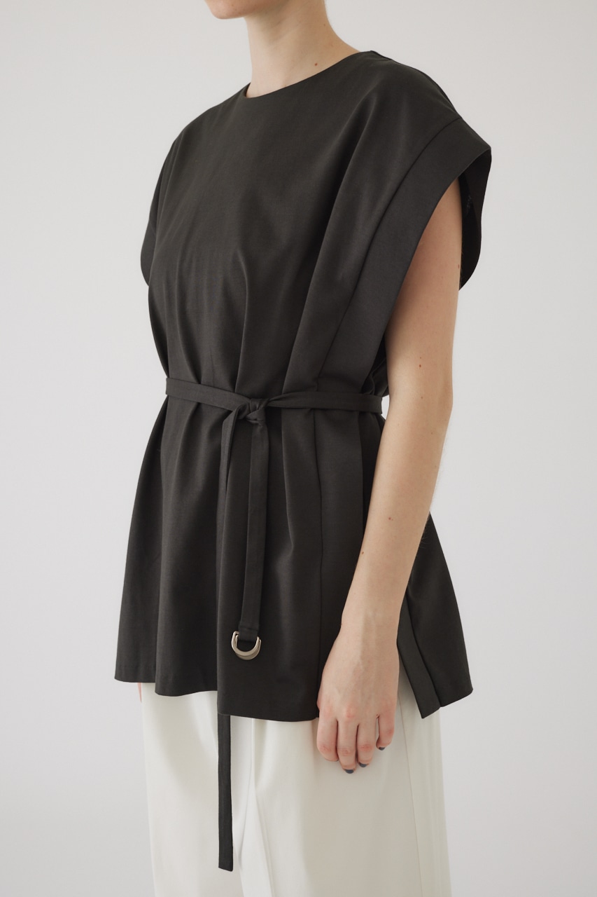 2way style big cut tops D/GRY FREE