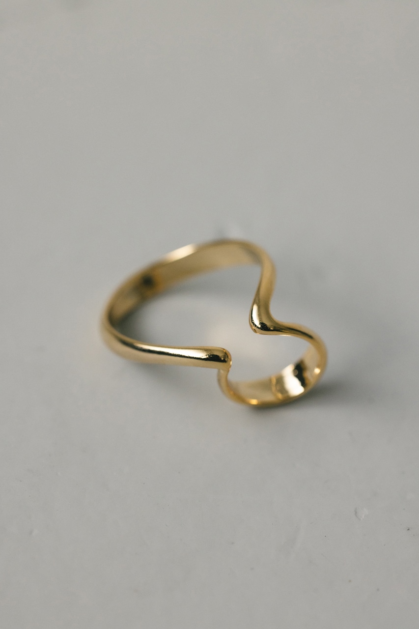 アシンメトリーイヤーカフ GLD FREE