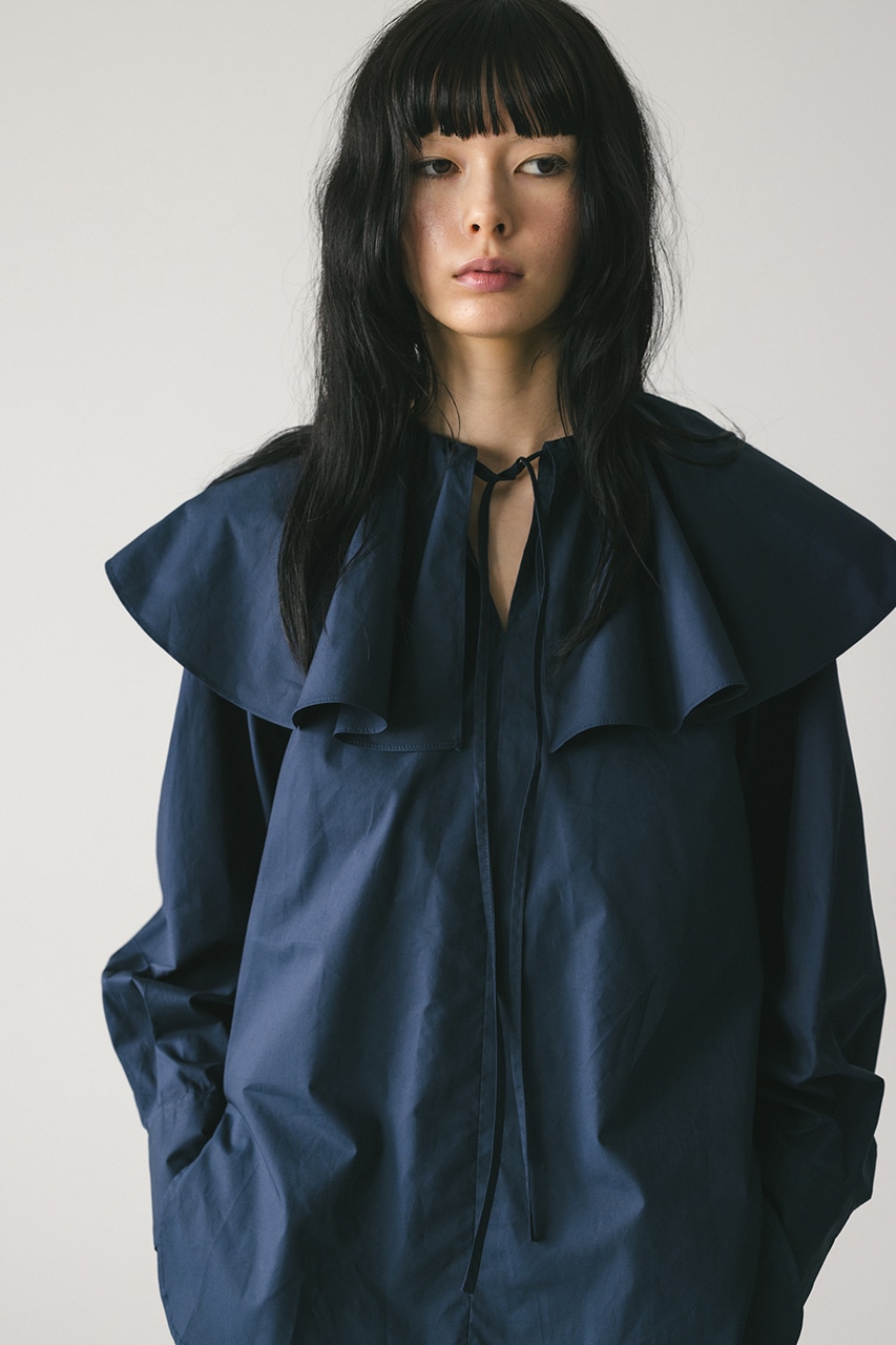 新品定価約4万円タグ付き NYデザイナー マルチカラーラッフルフリルカットソー 新品定価約4万円タグ付き NYデザイナー マルチカラーラッフルフリル