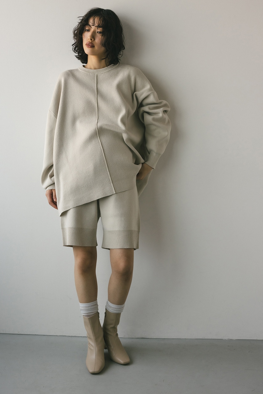 ボクシーオーバーサイズニット IVOY FREE