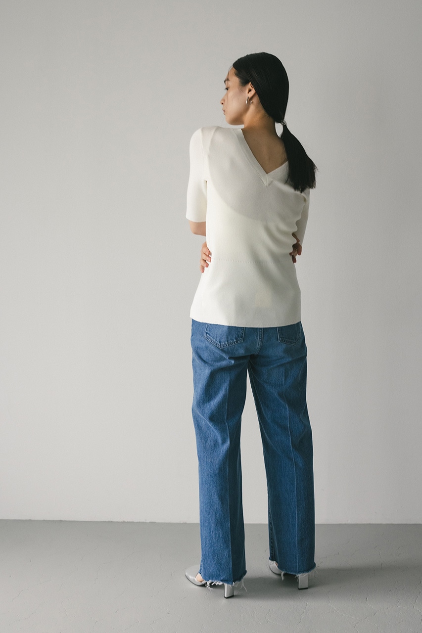 2WAYスリットニット WHT FREE