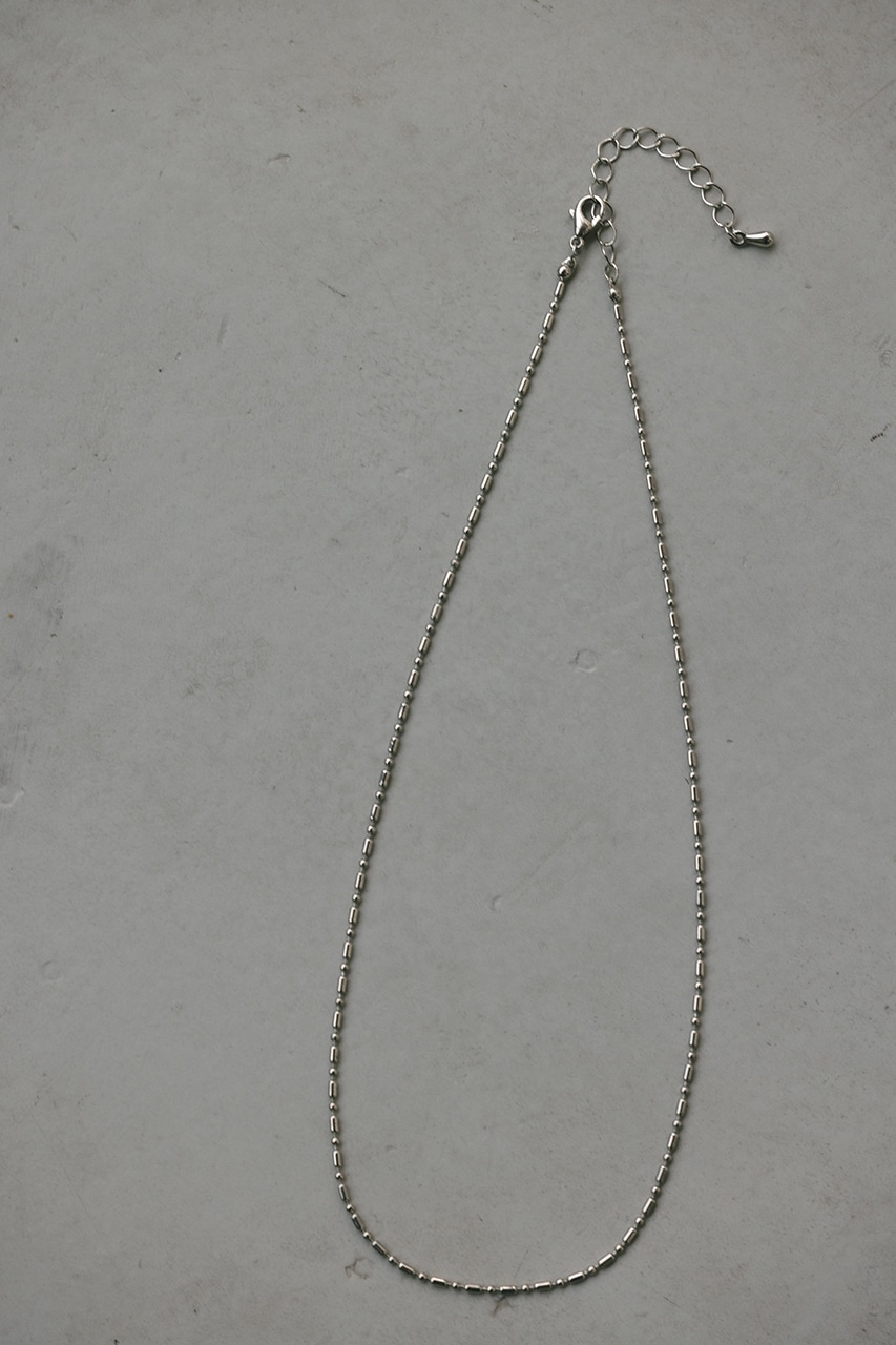 ミニマルランダムチェーンネックレス SLV FREE