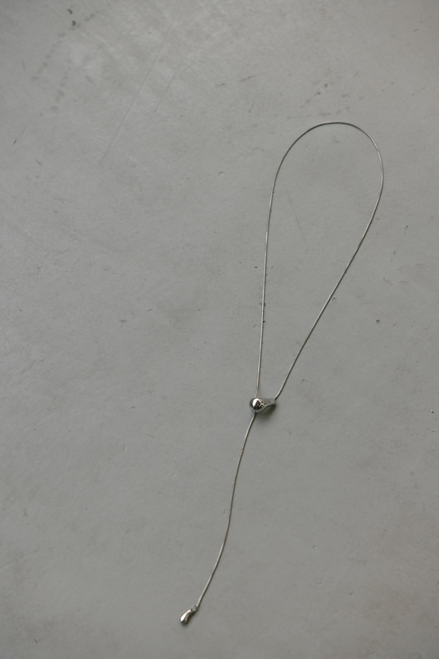 スネイクチェーンスライドネックレス SLV FREE