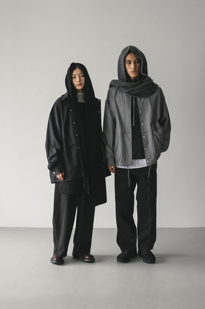 フラップデザインコーチジャケット GRY M