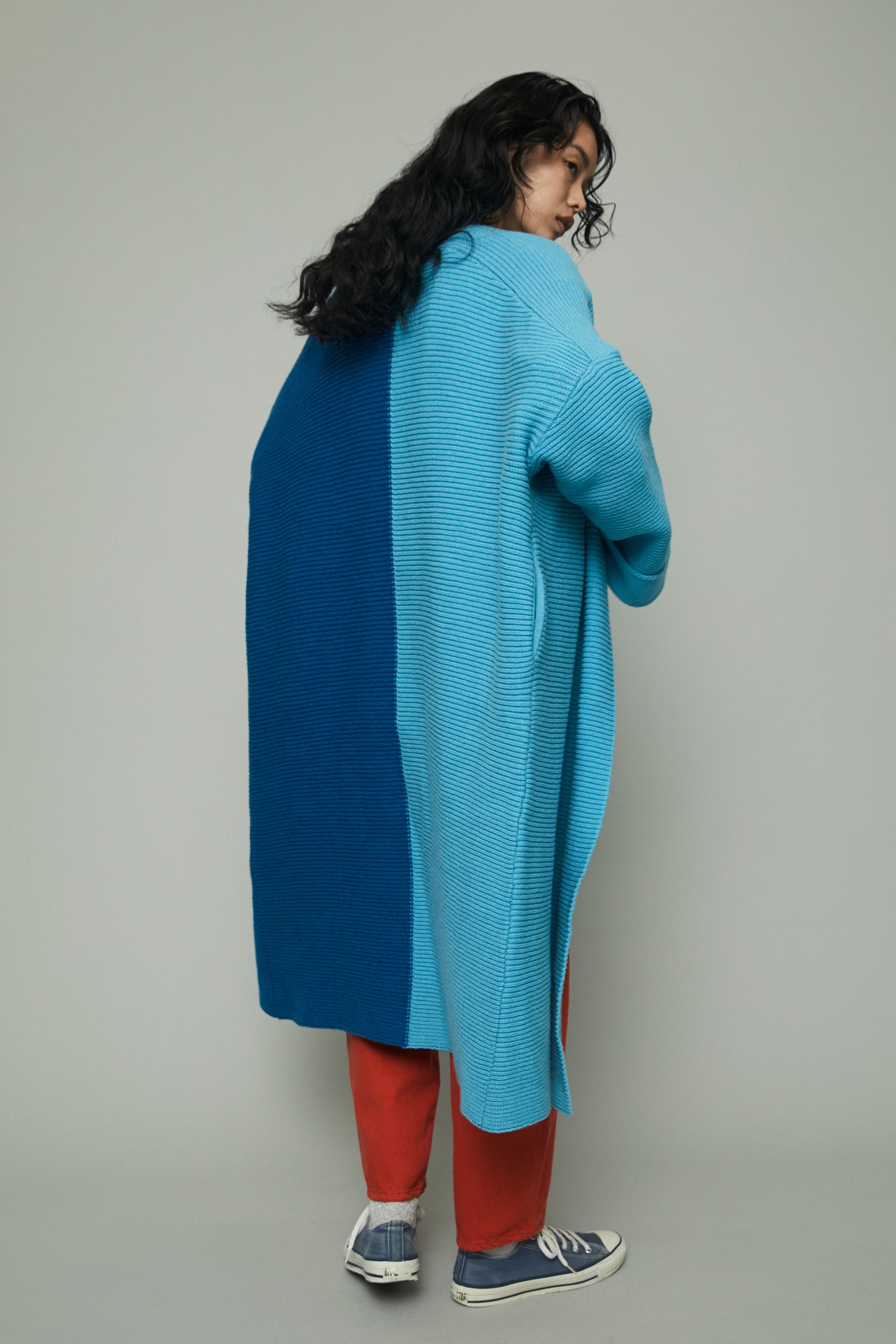 HeRIN.CYE | Color block haori (カーディガン ) |SHEL'TTER WEBSTORE