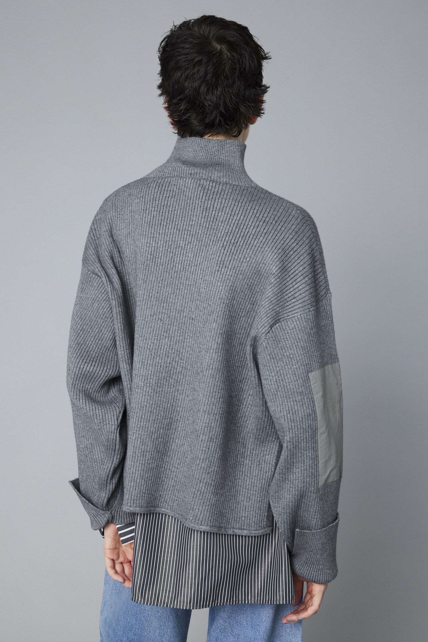 HeRIN.CYE | Short docking knit tops (ニット ) |SHEL'TTER