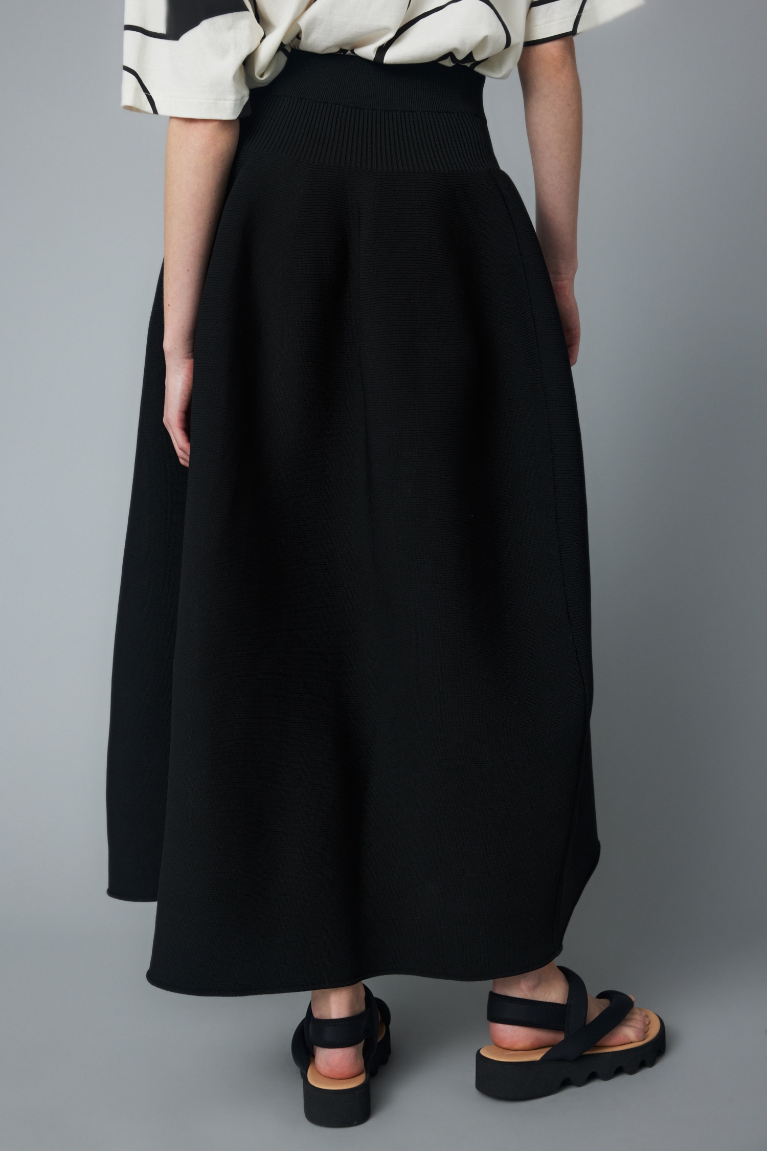 HeRIN.CYE | ［予約］Jersey volum knit skirt (スカート(ロング 