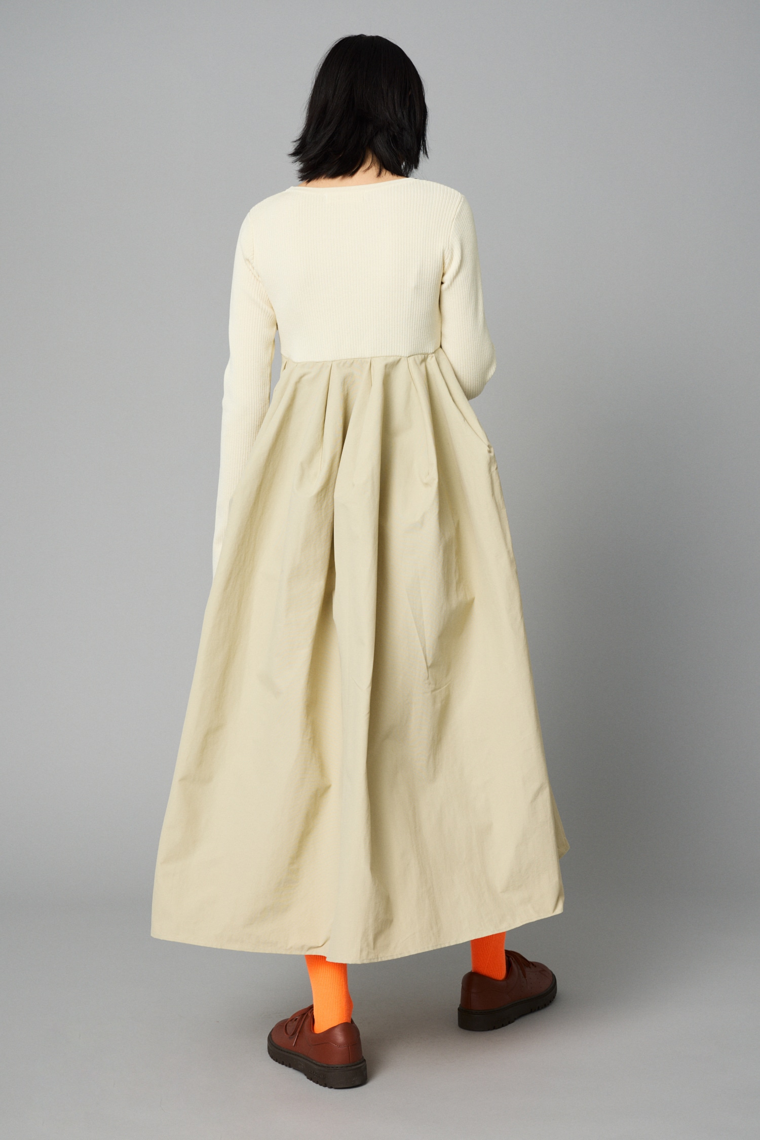 HeRIN.CYE | Mountain form dress (ワンピース(ミニ・ミディアム