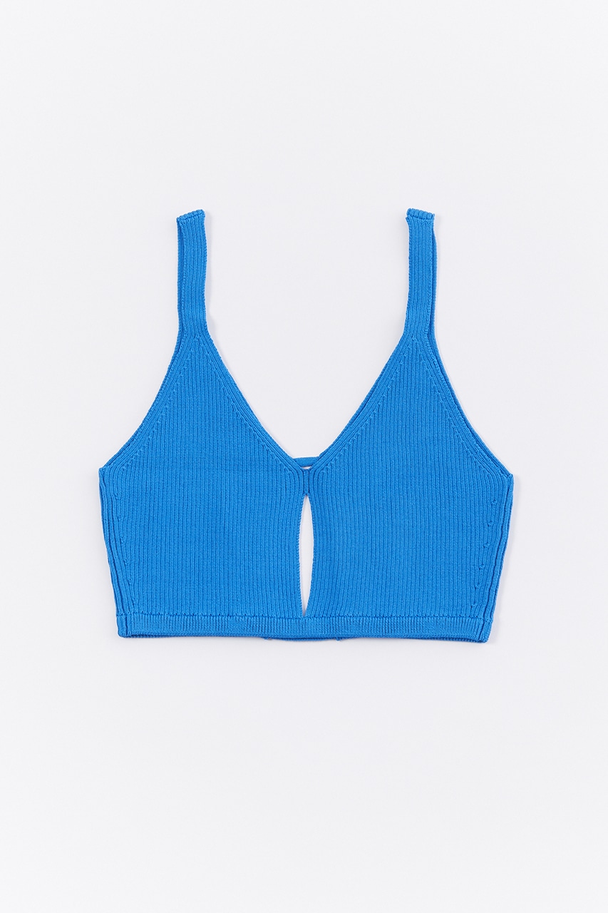 ACCORDION_LAYERED TANK & CAMI BLU FREE