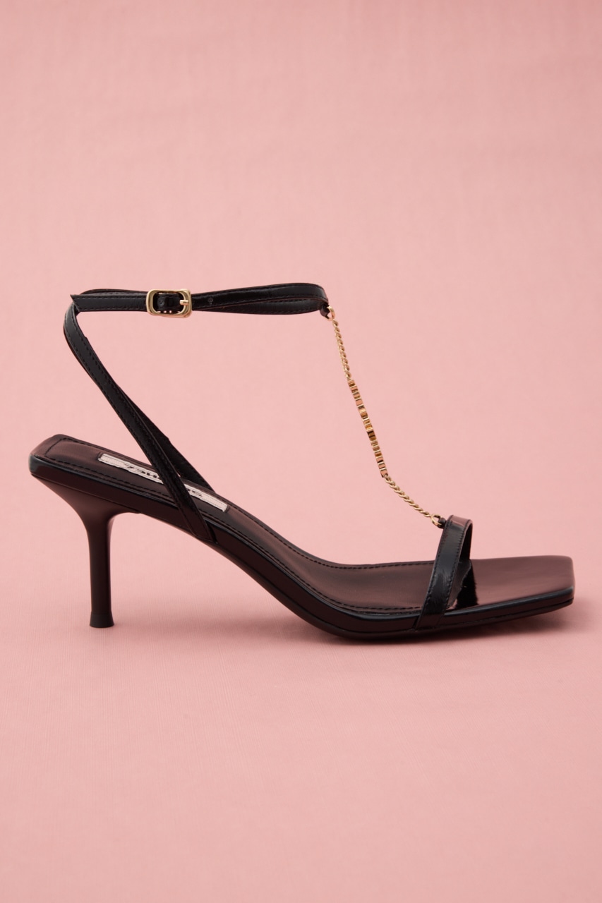 ビューティーアクセサンダル BLK 24.5cm