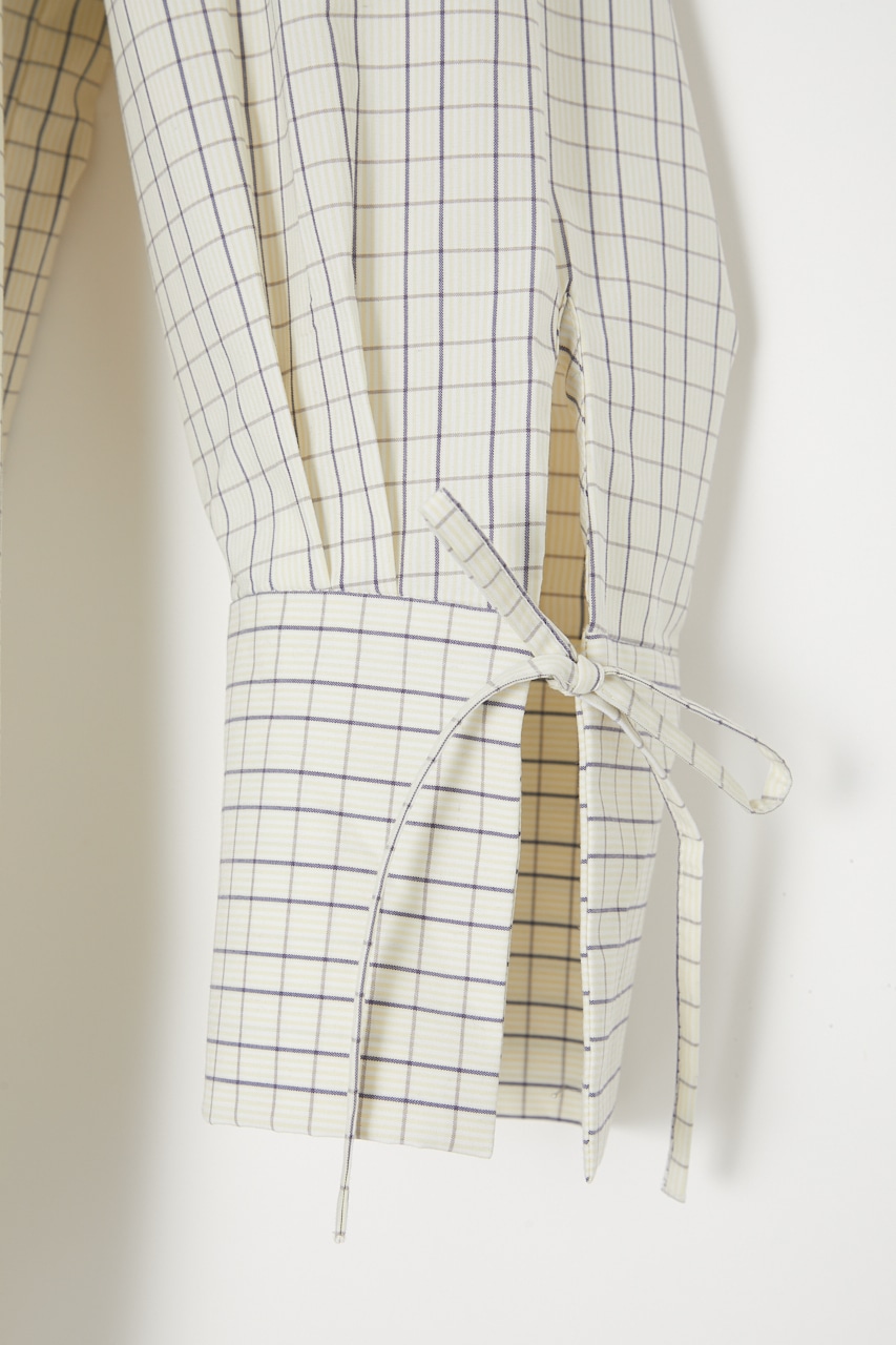 BACK BELT OVER シャツ