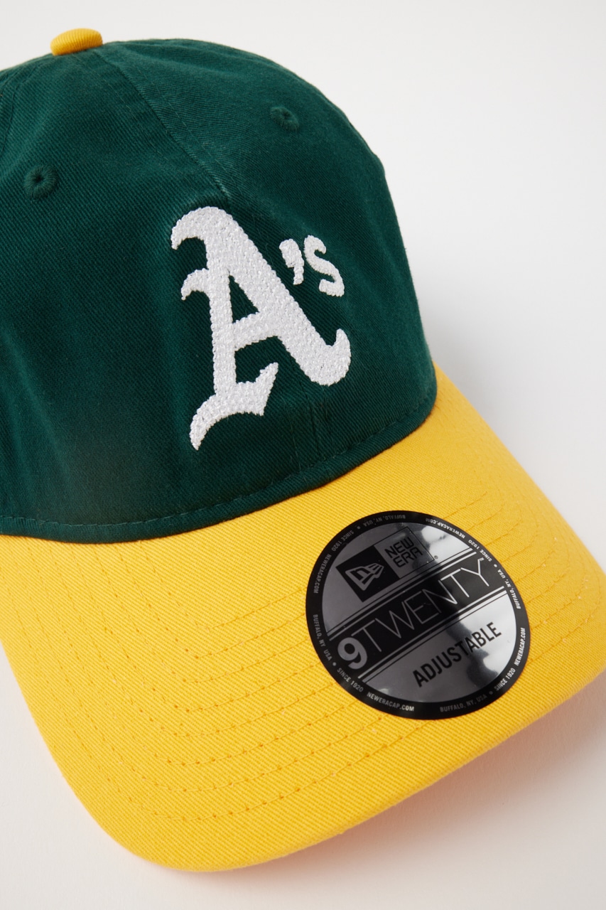 NEW ERA WASHED COTTON キャップ A D/GRN FREE