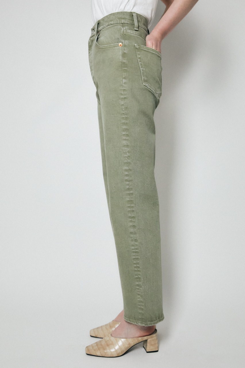 MOUSSY PLAIN JEANS STRAIGHT GREEN