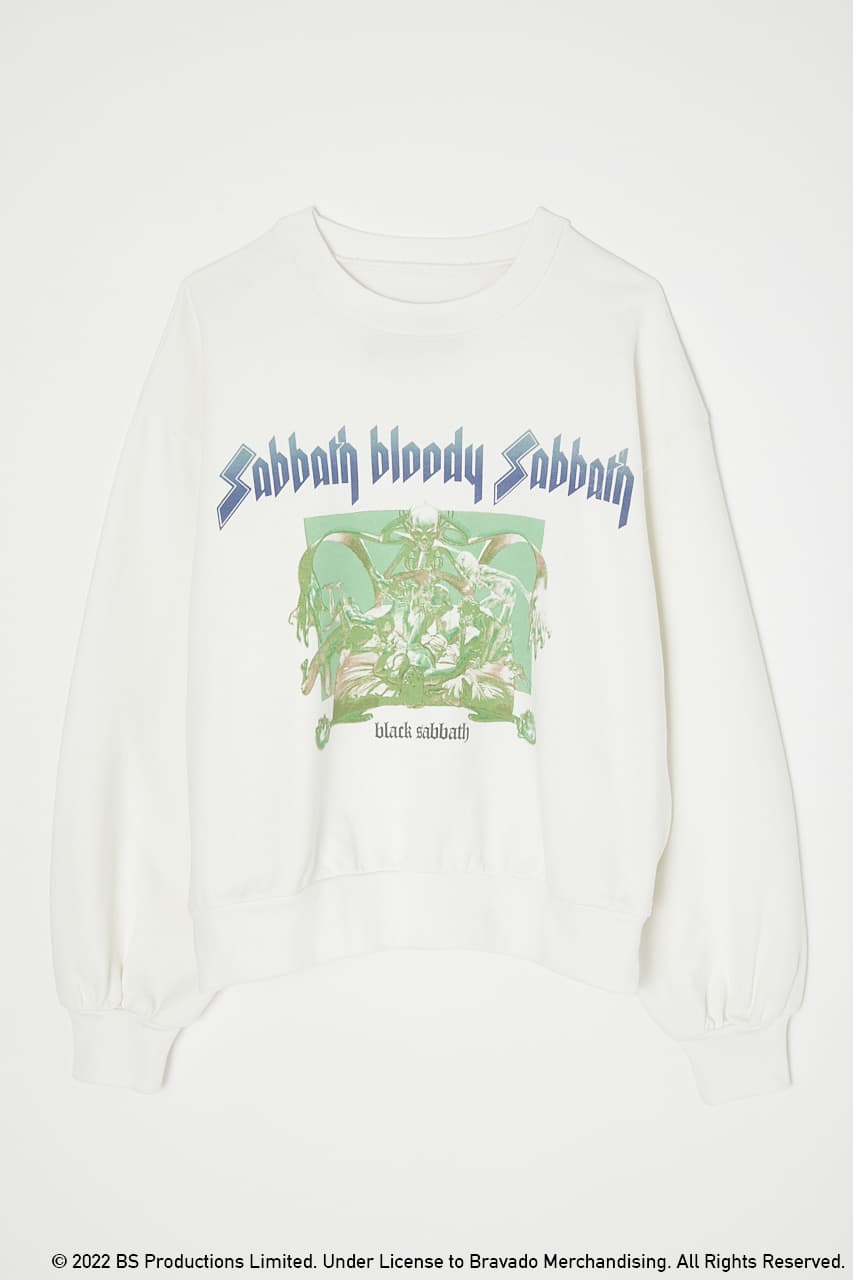 SABBATH BLOODY SABBATH プルオーバー WHT FREE