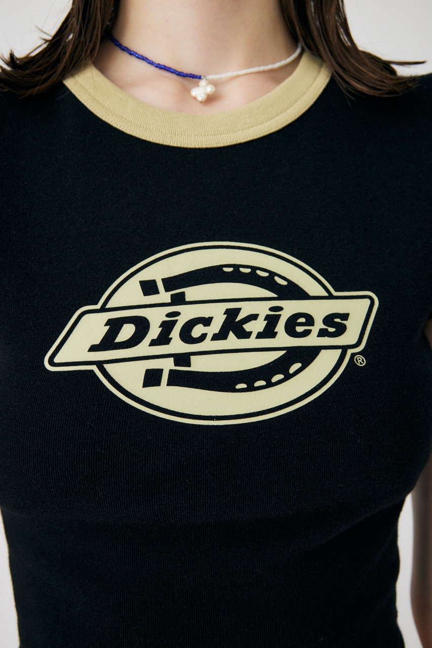 moussy × Dickies クロップドTシャツ