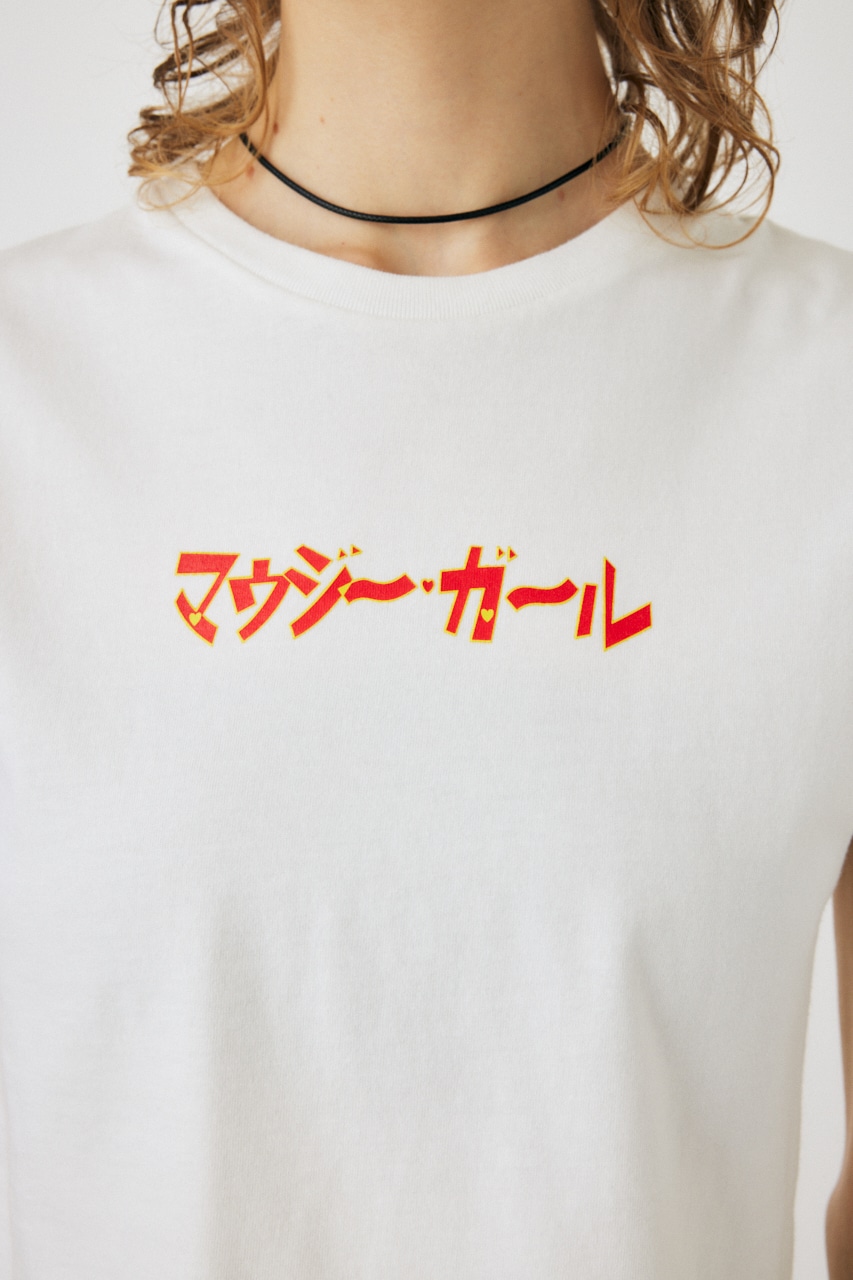 MOUSSY GIRL Tシャツ O/WHT FREE