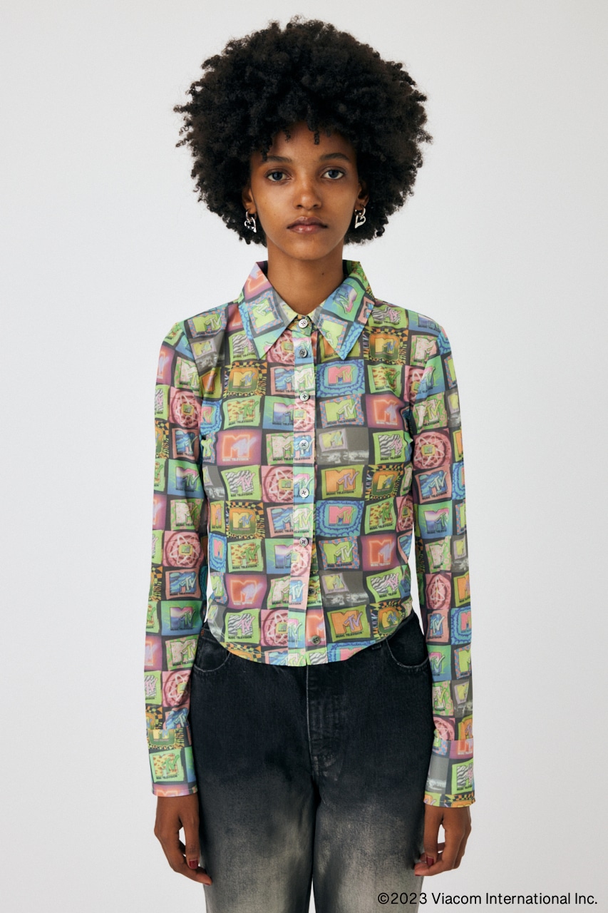 MTV SHEER シャツ Multi_1 FREE