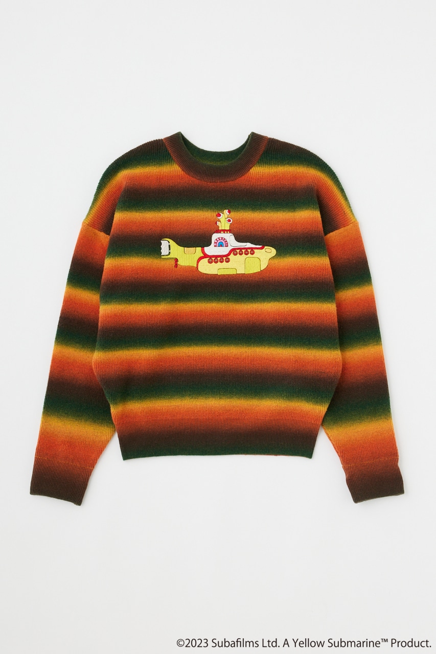 YELLOW SUBMARINE ニット BRN FREE