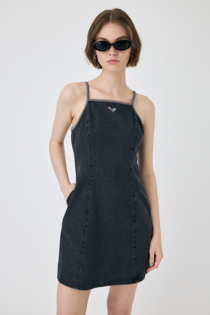 MOUSSY | ROXY DENIM CAMI ドレス (ワンピース(ミニ・ミディアム 