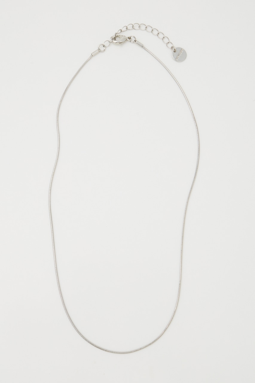 CORD & CHAIN ネックレス SLV FREE