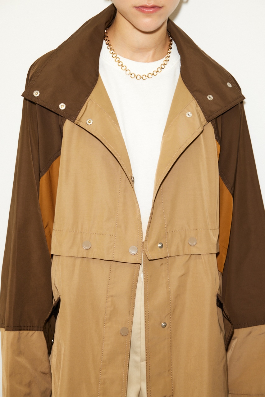 THROW by SLY | 【THROW】STAND 2WAY NYLON ポンチョ (コート ) |SHEL 