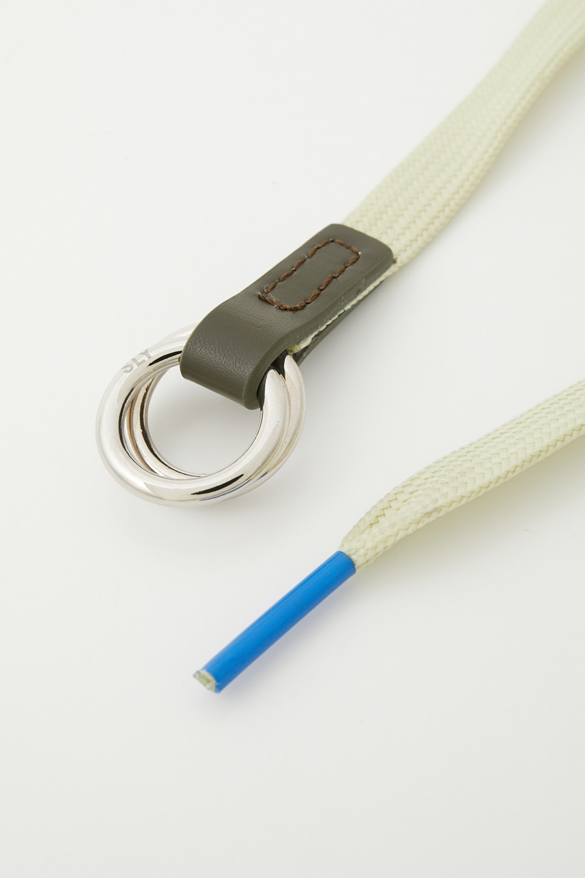 Shoe Lace ベルト Free L Grn ベルト バロックジャパンリミテッド 公式通販サイト Shel Tter Web Store シェルターウェブストア