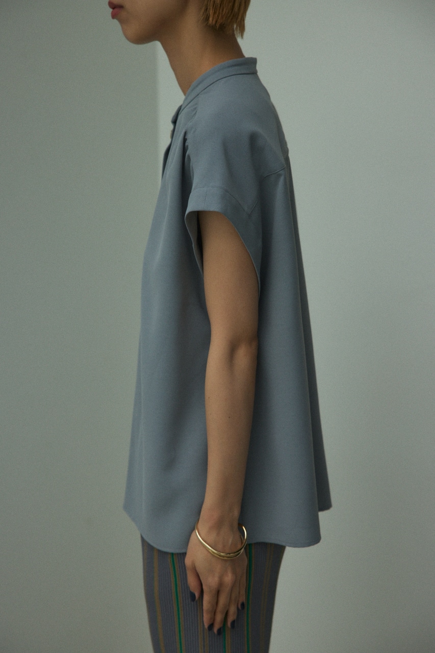 【売り切れ】BKACK by moussy シャツ BLACK BY MOUSSY GRECIOUS COOL slit tーshirt BLK