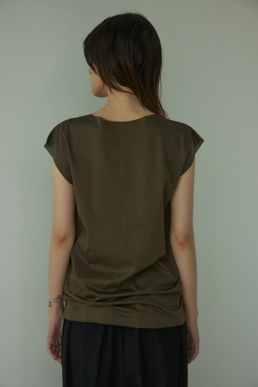 BLACK BY MOUSSY cut off tops (Tシャツ・カットソー(半袖) ) SHEL'TTER WEBSTORE