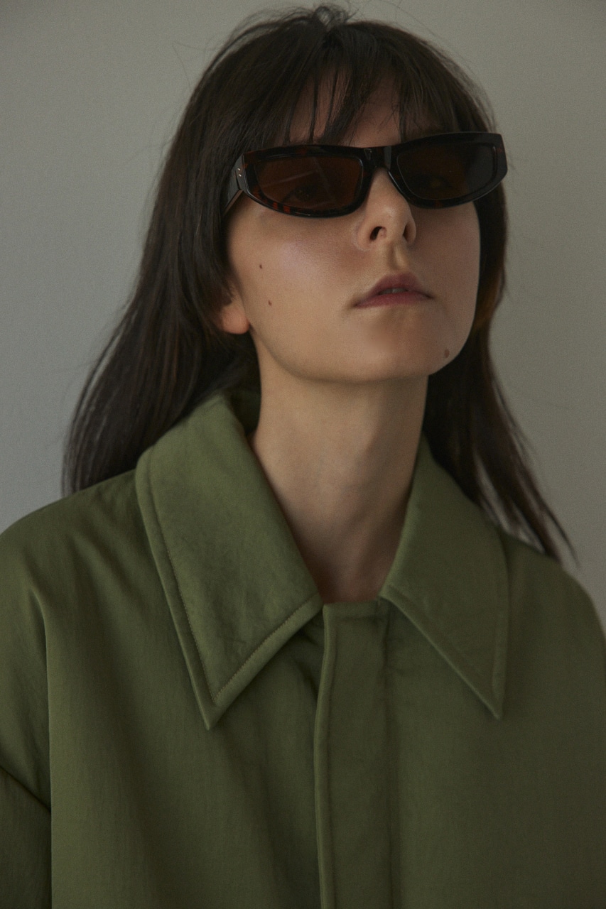 soutien collar stitch coat KHA 2