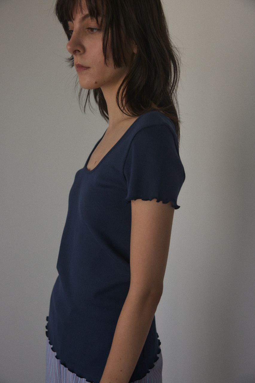 2way round neck tops NVY FREE