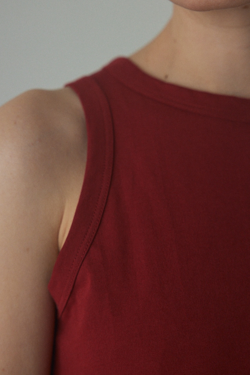 american sleeve cut tops D/RED FREE