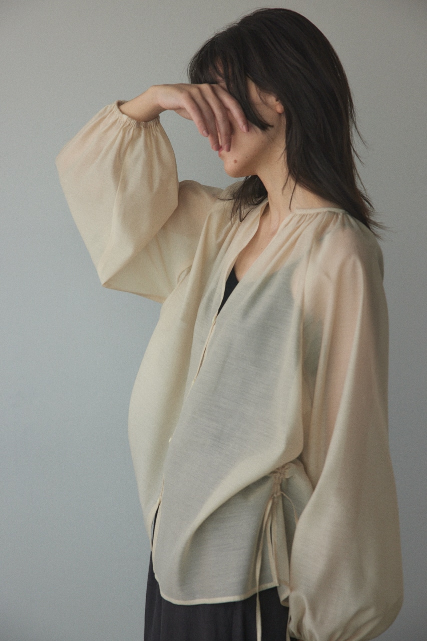 2way balloon blouse L/BEG FREE